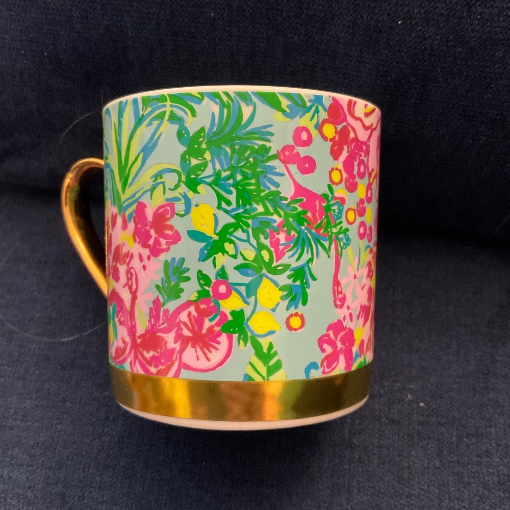 Lilly Pulitzer ceramic mug